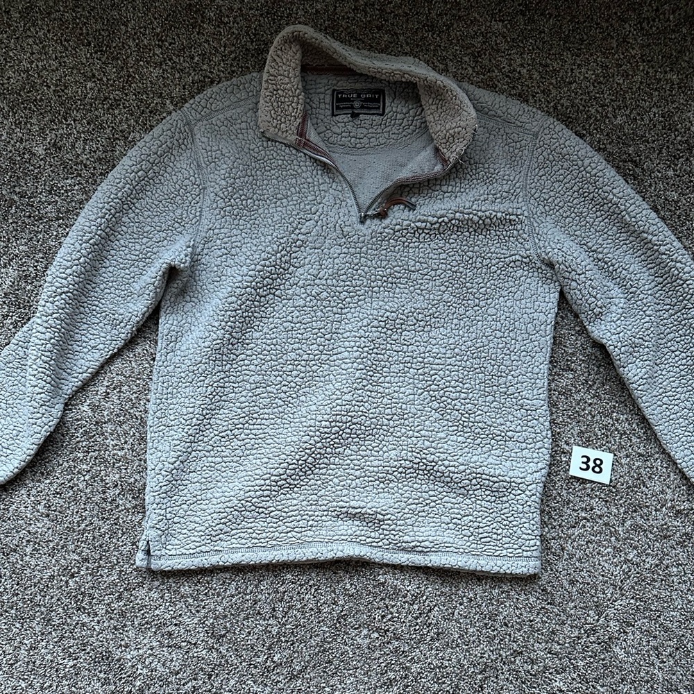 True Grit Sherpa pullover